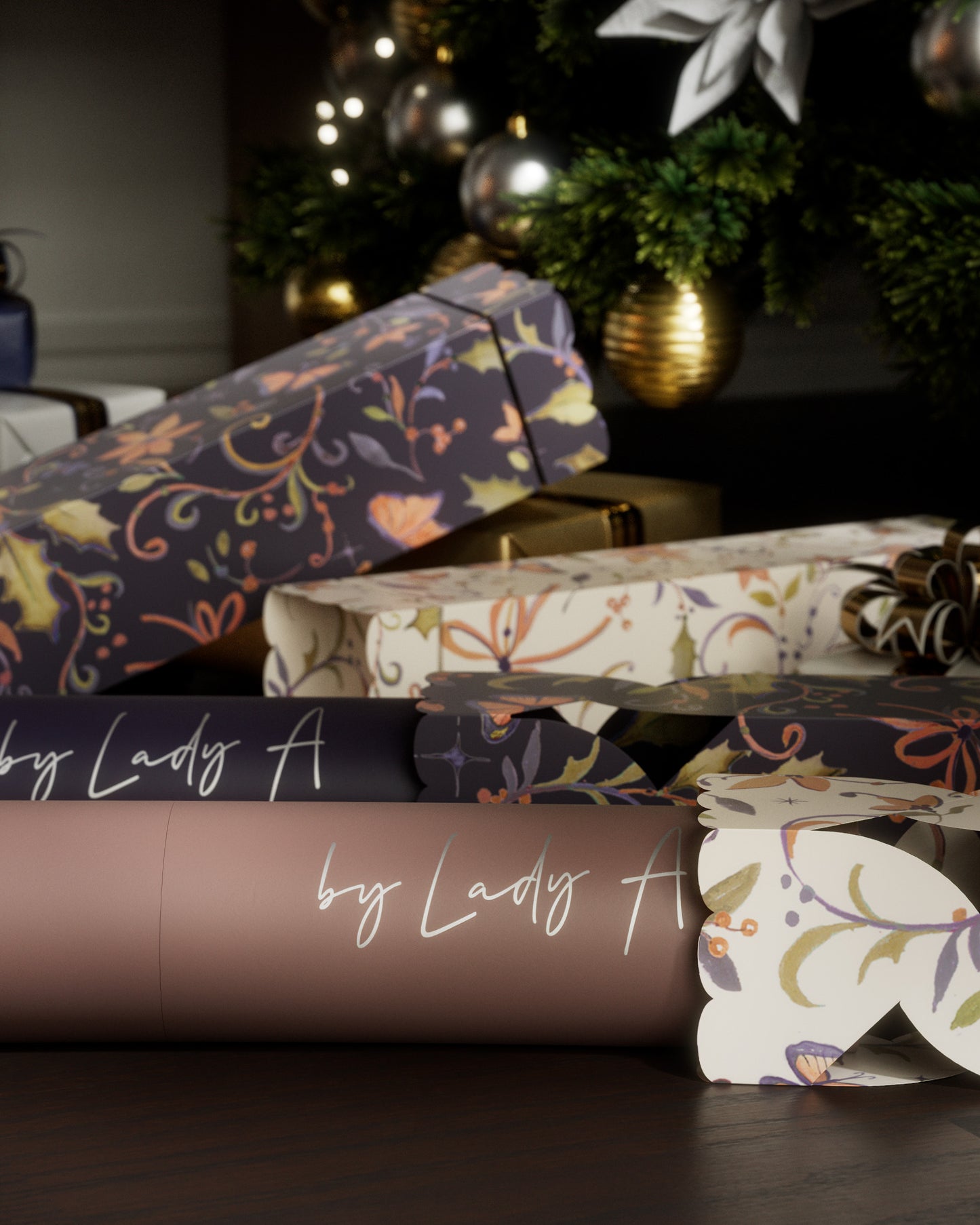 Lady A Rosé in a Christmas Cracker