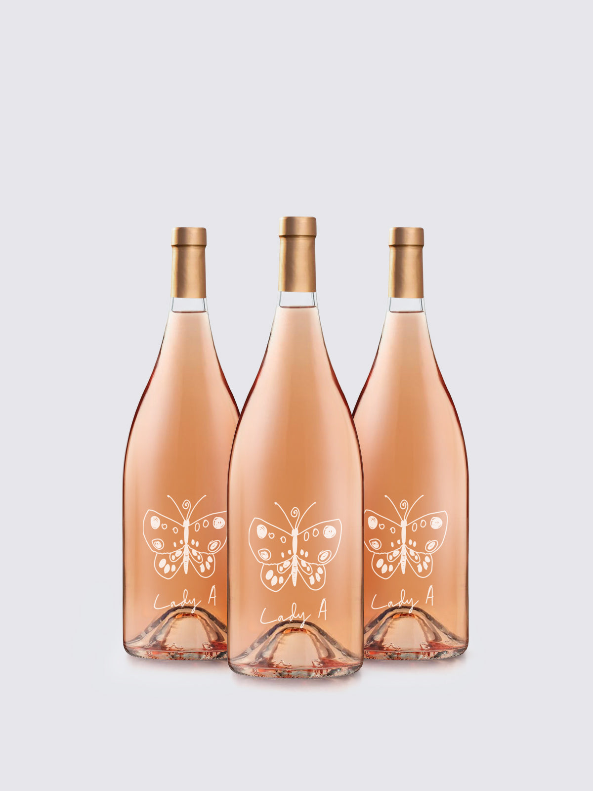 Lady A Rosé Magnum, case of 3