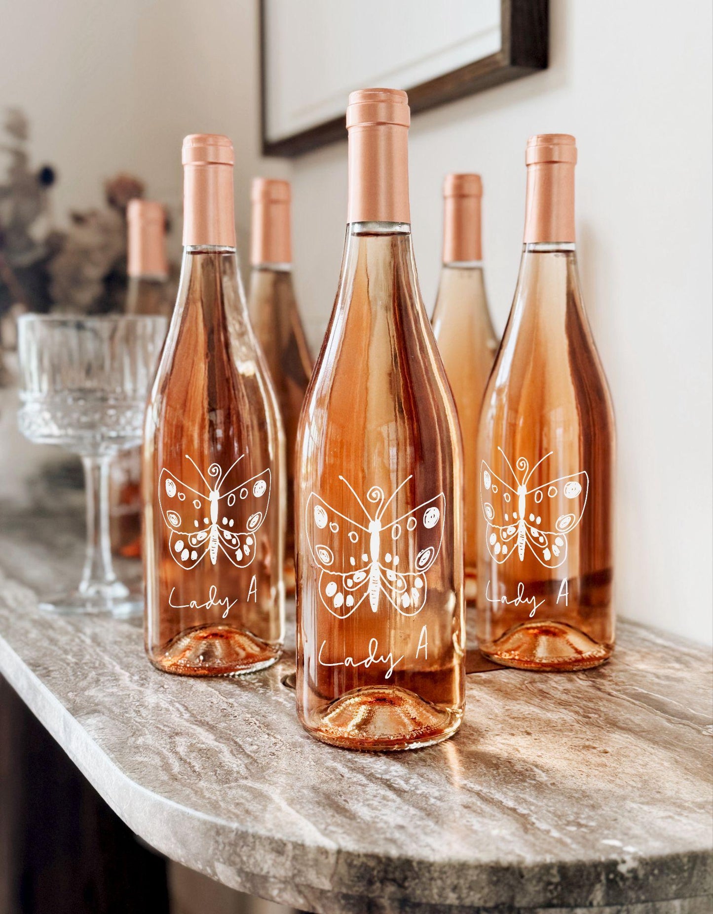 6 x Lady A Rosé in a Christmas Cracker